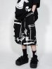 画像4: M:E/チェックワイドハーフカーゴパンツ