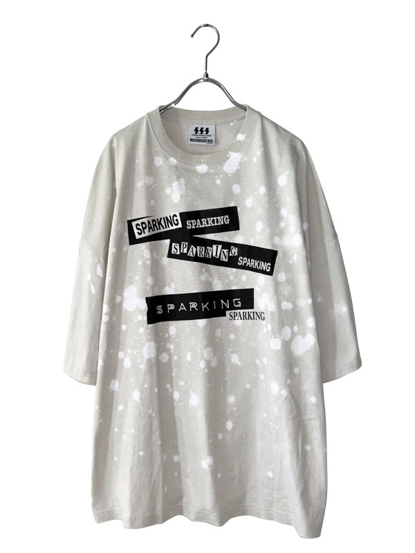画像1: SPARKING SPARKING SPARKING / ブリーチワイドBIG-Tシャツ