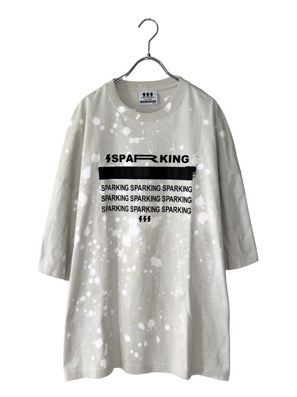 画像1: SPARKING SPARKING SPARKING / ブリーチワイドBIG-Tシャツ
