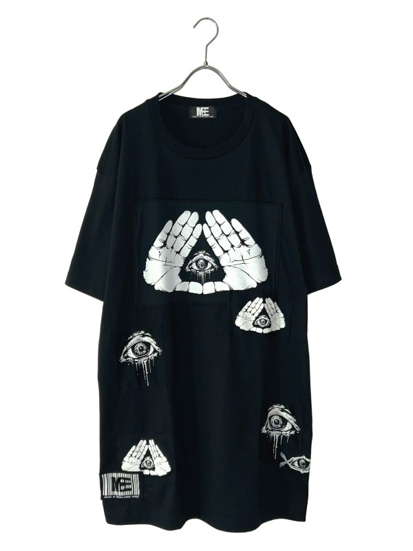 画像1: M:E/パッチカスタムBIG-Tシャツ