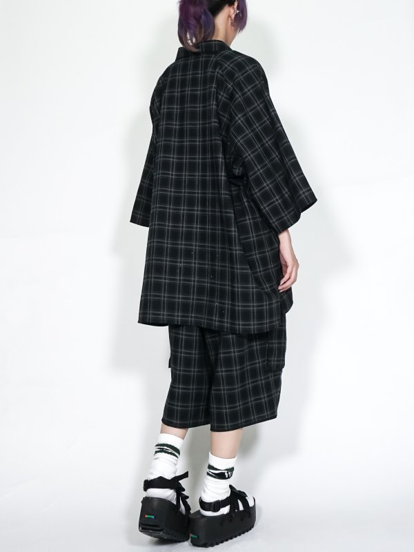 画像9: SPARLING SPARKING SPARKING/チェックハーフカーゴパンツ