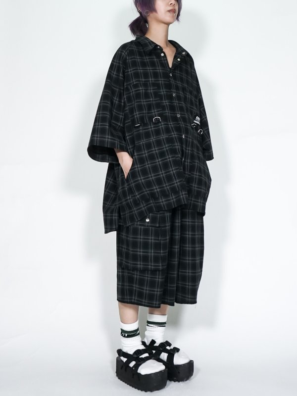 画像8: SPARLING SPARKING SPARKING/チェックハーフカーゴパンツ