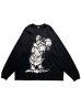 画像4: M:E×KAGEMARU DESIGNS / ワイドロングスリーブTシャツ#1