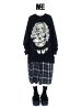 画像6: M:E×kuua / ワイドロングスリーブTシャツ#4 