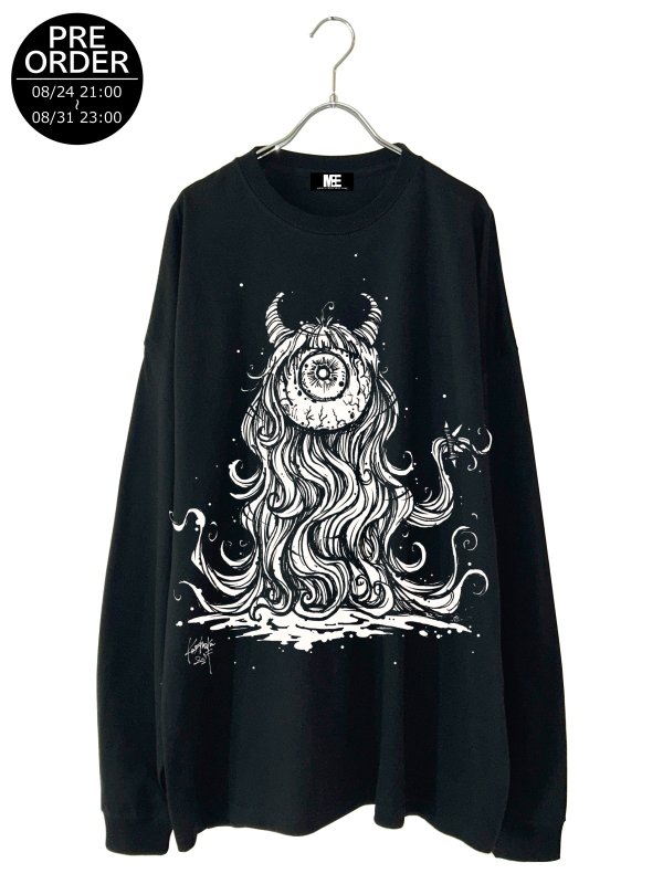 画像1: M:E×KAGEMARU DESIGNS / ワイドロングスリーブTシャツ#5