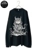 画像1: M:E×KAGEMARU DESIGNS / ワイドロングスリーブTシャツ#5 (1)