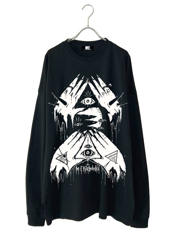 画像2: M:E×キョウグ / ワイドロングスリーブTシャツ#1