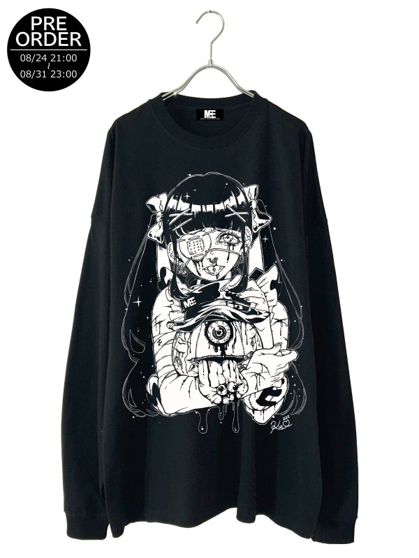 画像1: M:E×kuua / ワイドロングスリーブTシャツ#2 