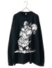 画像2: M:E×KAGEMARU DESIGNS / ワイドロングスリーブTシャツ#1 (2)
