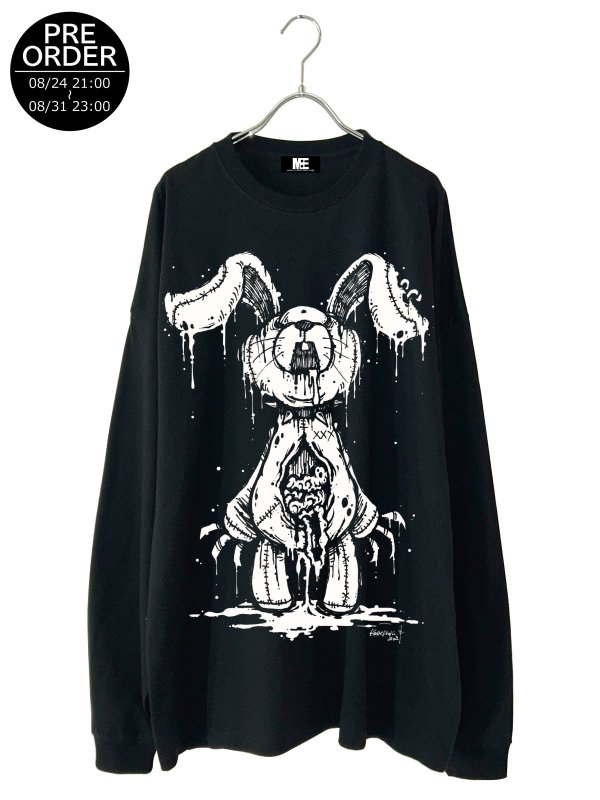 画像1: M:E×KAGEMARU DESIGNS / ワイドロングスリーブTシャツ#4