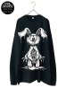 画像1: M:E×KAGEMARU DESIGNS / ワイドロングスリーブTシャツ#4 (1)