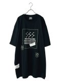 SPARKING SPARKING SPARKING / オーバーサイズパッチTシャツ