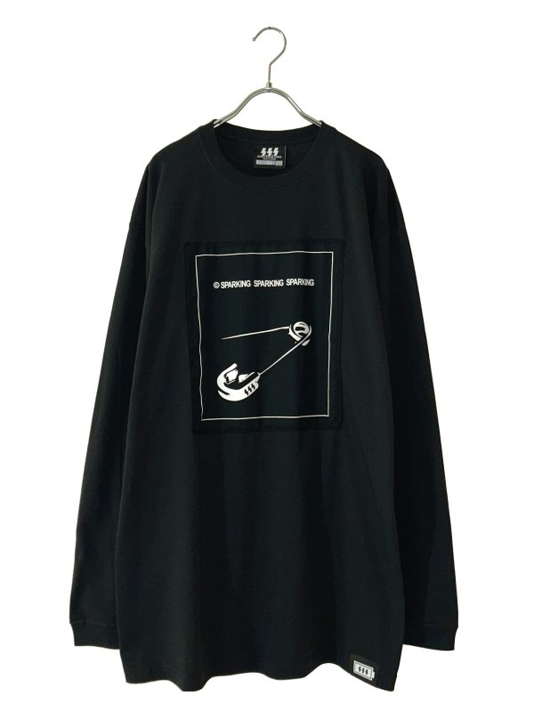画像1: SPARKING SPARKING SPARKING /”SAFETY PIN”BIGロングスリーブＴ