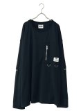 SPARKING SPARKING SPARKING / ファスナーポケット可変ロングスリーブT