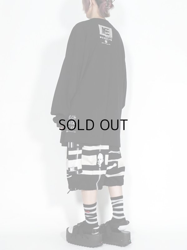 画像7: M:E×kyogu / ワイドロングスリーブTシャツ
