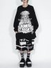 画像3: M:E×KAGEMARU DESIGNS / ワイドロングスリーブTシャツ
