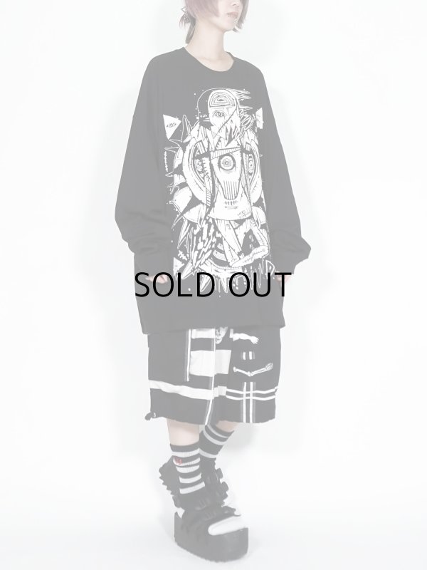 画像5: M:E×kyogu / ワイドロングスリーブTシャツ