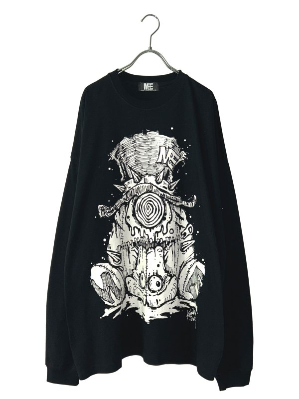 画像1: M:E×KAGEMARU DESIGNS / ワイドロングスリーブTシャツ