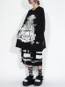 画像4: M:E×KAGEMARU DESIGNS / ワイドロングスリーブTシャツ