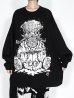 画像8: M:E×KAGEMARU DESIGNS / ワイドロングスリーブTシャツ