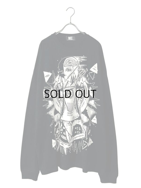 画像1: M:E×kyogu / ワイドロングスリーブTシャツ