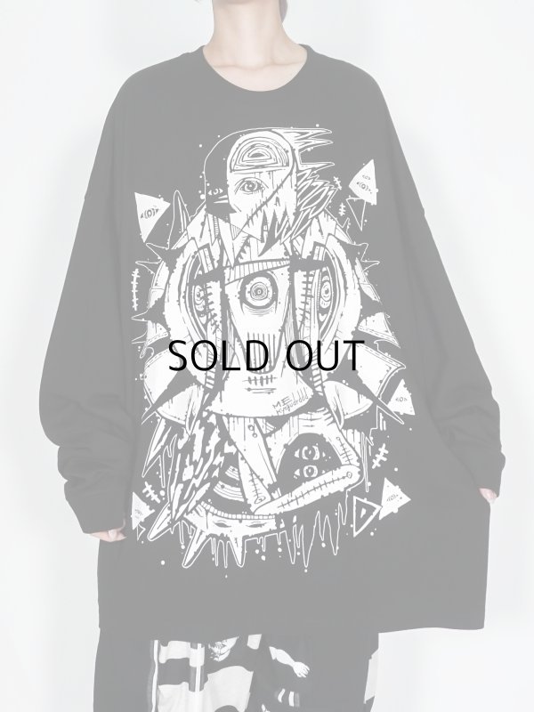 画像8: M:E×kyogu / ワイドロングスリーブTシャツ