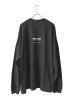 画像2: PEEK_A_BOO / ワイドロングスリーブTシャツ(SUMI) (2)
