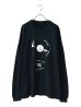 画像1: PEEK_A_BOO / ワイドロングスリーブTシャツ(BLACK) (1)