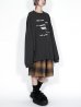 画像5: PEEK_A_BOO / ワイドロングスリーブTシャツ(SUMI) (5)