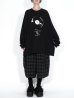 画像3: PEEK_A_BOO / ワイドロングスリーブTシャツ(BLACK)