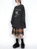 画像4: PEEK_A_BOO / ワイドロングスリーブTシャツ(SUMI) (4)