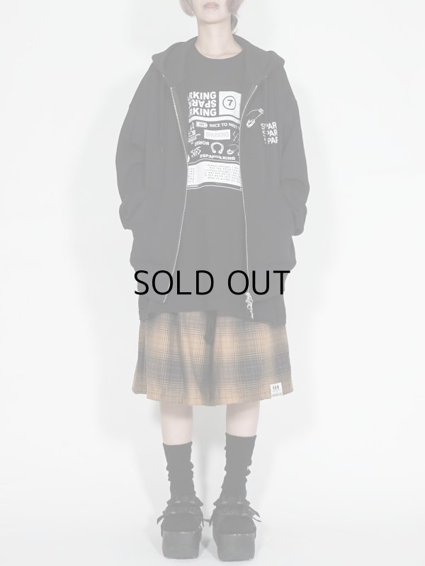 画像3: SPARKING SPARKING SPARKING / ショートジップパーカー