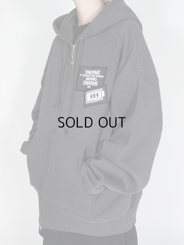 画像7: SPARKING SPARKING SPARKING / ショートジップパーカー