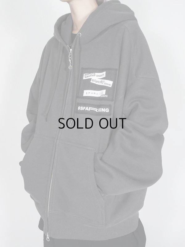 画像7: SPARKING SPARKING SPARKING / ショートジップパーカー