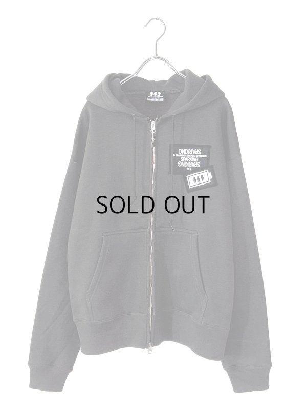 画像1: SPARKING SPARKING SPARKING / ショートジップパーカー