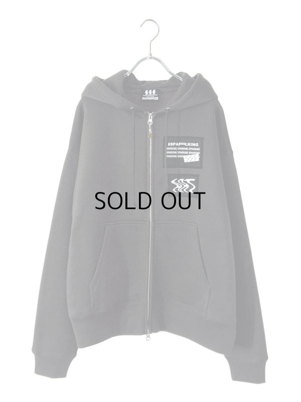 画像1: SPARKING SPARKING SPARKING / ショートジップパーカー