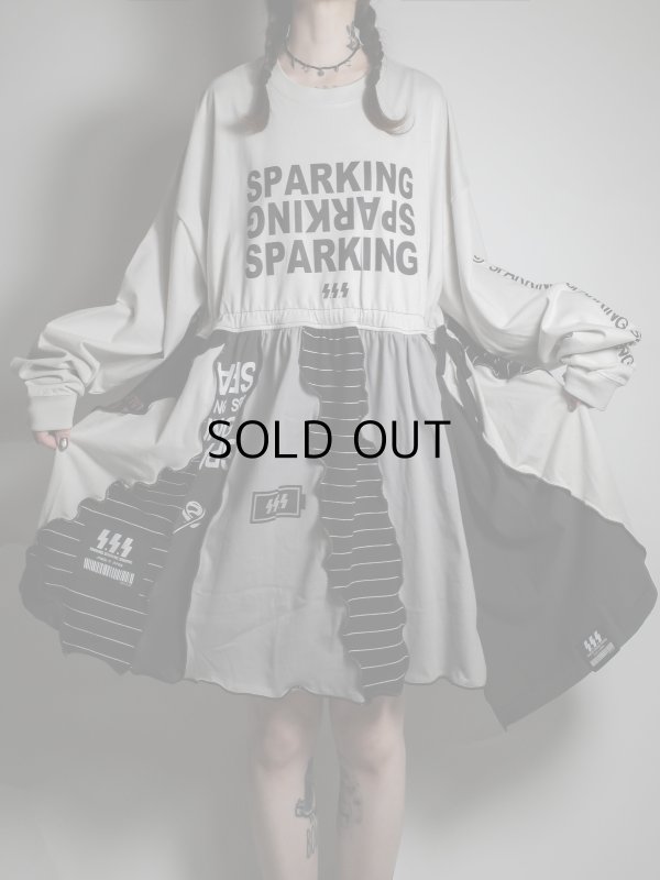 画像3: SPARKING SPARKING SPARKING / 再構築ロングスリーブTシャツ