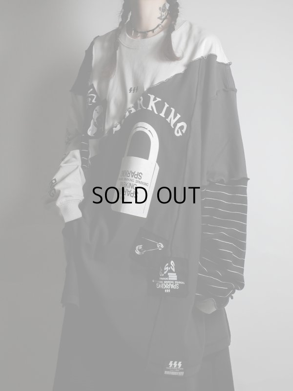 画像5: SPARKING SPARKING SPARKING / 再構築ロングスリーブTシャツ