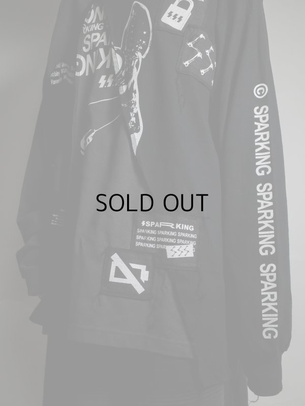 画像9: SPARKING SPARKING SPARKING / 再構築ロングスリーブTシャツ