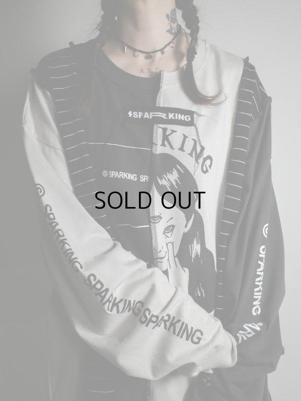 画像7: SPARKING SPARKING SPARKING / 再構築ロングスリーブTシャツ