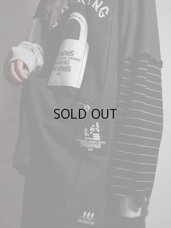 画像9: SPARKING SPARKING SPARKING / 再構築ロングスリーブTシャツ