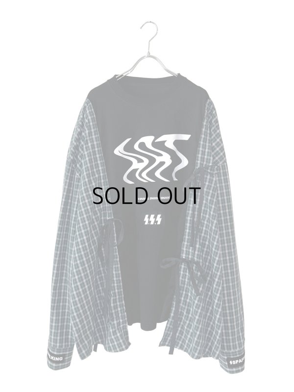 画像1: SPARKING SPARKING SPARKING / 再構築ロングスリーブTシャツ