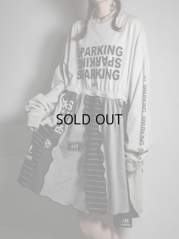 画像4: SPARKING SPARKING SPARKING / 再構築ロングスリーブTシャツ