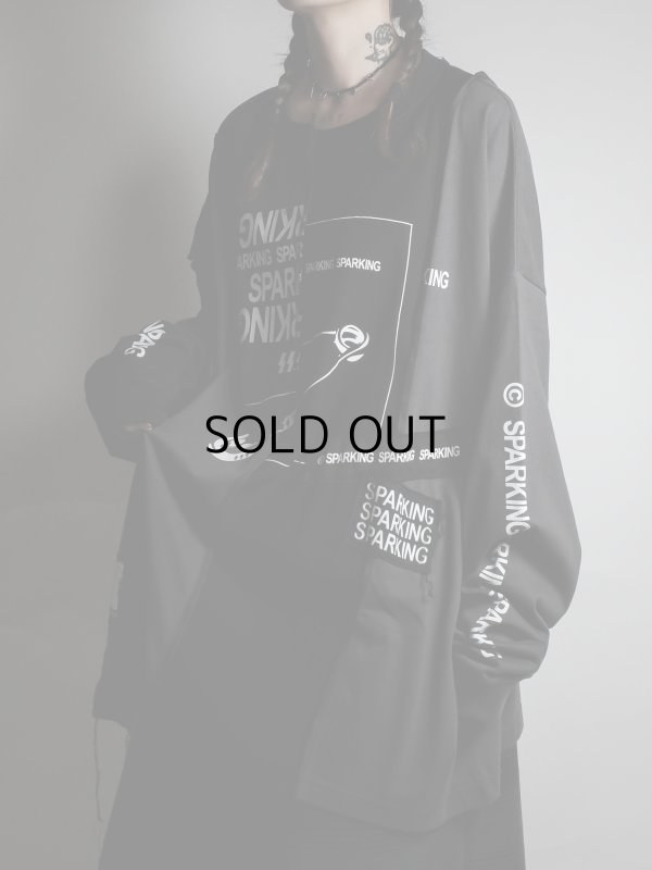 画像5: SPARKING SPARKING SPARKING / 再構築ロングスリーブTシャツ