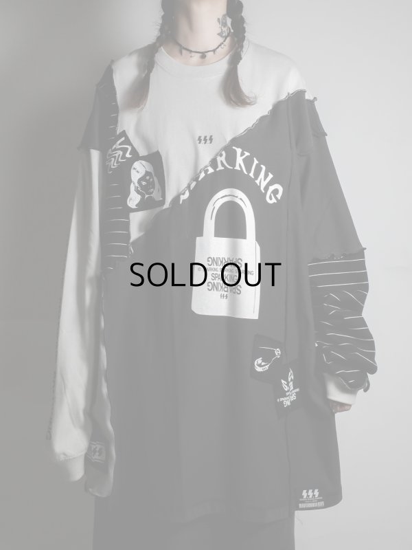 画像3: SPARKING SPARKING SPARKING / 再構築ロングスリーブTシャツ