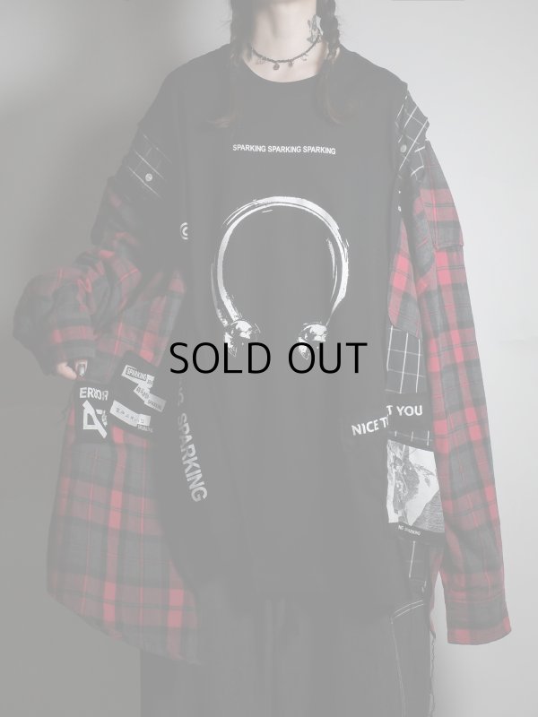 画像3: SPARKING SPARKING SPARKING / 再構築ロングスリーブTシャツ