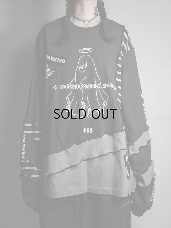 画像3: SPARKING SPARKING SPARKING / 再構築ロングスリーブTシャツ