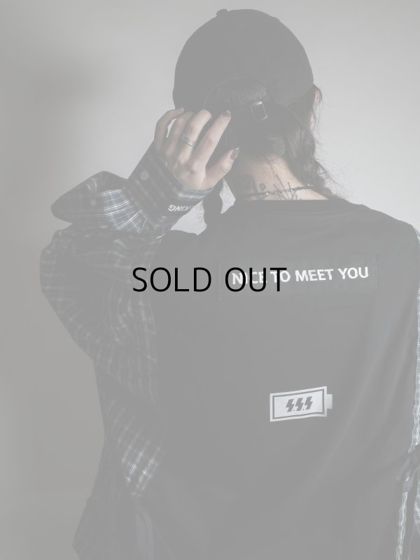 画像7: SPARKING SPARKING SPARKING / 再構築ロングスリーブTシャツ