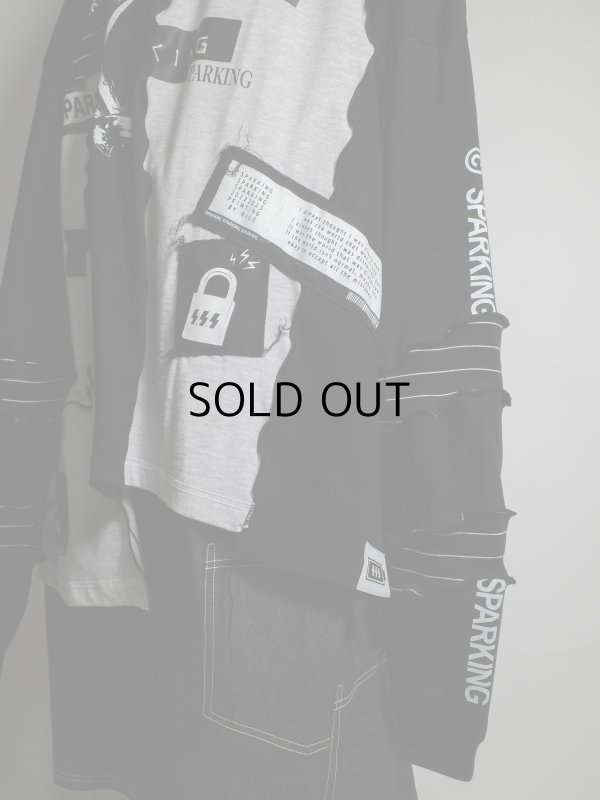 画像10: SPARKING SPARKING SPARKING / 再構築ロングスリーブTシャツ