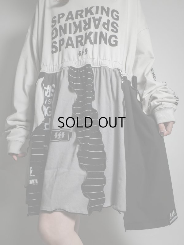 画像7: SPARKING SPARKING SPARKING / 再構築ロングスリーブTシャツ